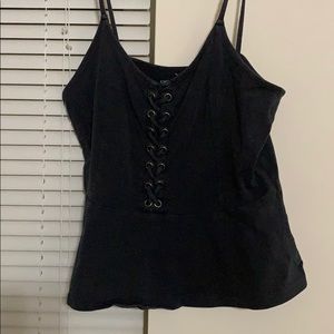 American Eagle Crop and Tied Top